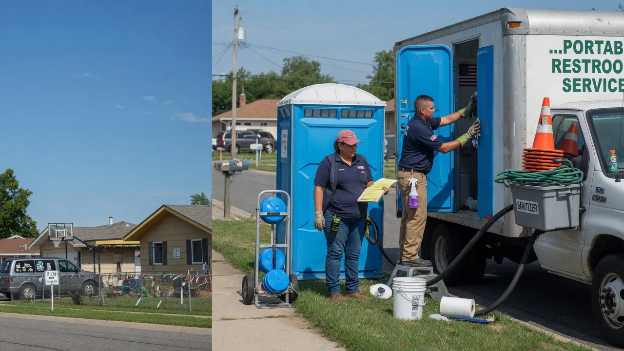 Portable Toilet Rental in Omaha, IL near me